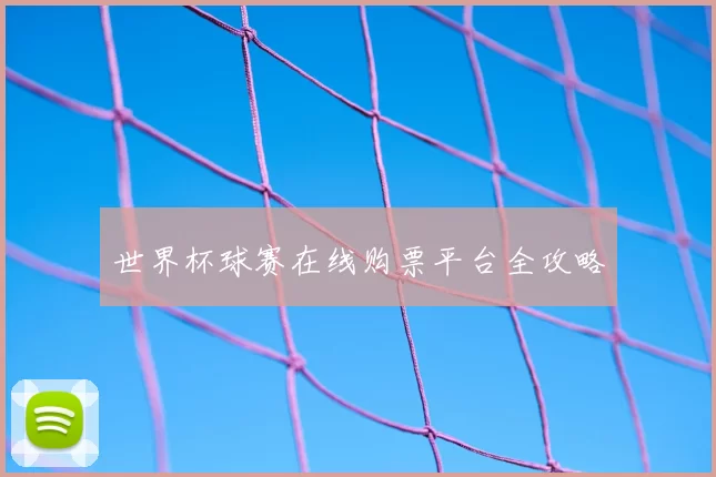 世界杯球赛在线购票平台全攻略
